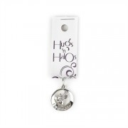 Hugs N Halos Charm Silver Plated Forever Angel