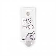 Hugs N Halos Charm Silver Plated Heart