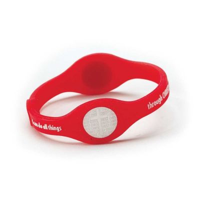 Ion Power Bracelet Silicone Red I Can Pack of 4 - 603799406673 - JB-113