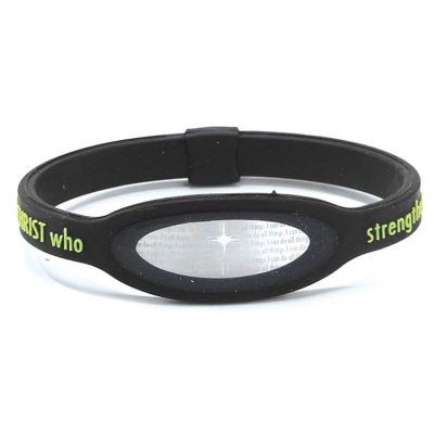 Ipower Silicone Bracelet Small Black I Can Pack of 4 - 603799428514 - JB-200