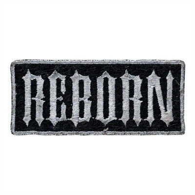 Iron On Embroidery/Patch Reborn Pack of 6 - 603799575706 - IRON-ON-203
