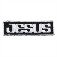 6pk -Iron On Embroidery/Patches Jesus Pack of 6