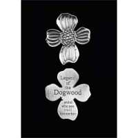 6pk -Legend Of Dogwood Pewter Cross (Pack of 6)