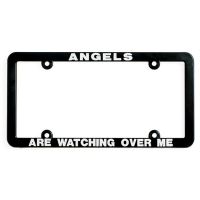 License Plate Frame Angels Are Watching Over Me Pack Of 3