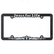 License Plate Frame Jesus For Life Pack Of 3