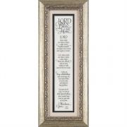 Lord Bless Our Home Framed Biblical Text