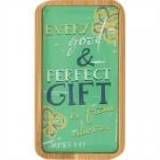 4pk -Magnet Bamboo James 1:17 Pack of 4