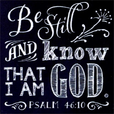 Magnet Hardboard Be Still And Know That I Am God 4pk - 603799577083 - MAGHB-1015
