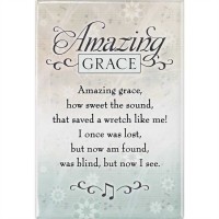 6pk -Mirror Cellold 2x3 Inch Amazing Grace Pack of 6