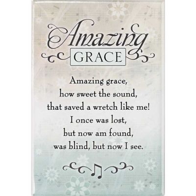 Mirror Cellold 2x3 Inch Amazing Grace Pack of 6 - 603799510189 - MI-110
