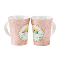 2pk -Mug Bone China 13 Oz. Friend (Pack of 2)