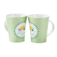 2pk -Mug Bone China 13 Oz. So Thankful for You Mom (Pack of 2)