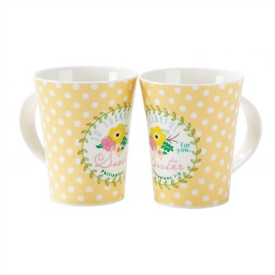 Mug Bone China 13 Oz. So Thankful for You Sister (Pack of 2) - 603799575133 - MUG-415