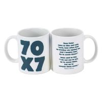 Mug Ceramic 11 Oz. 70x7 (Pack of 2)