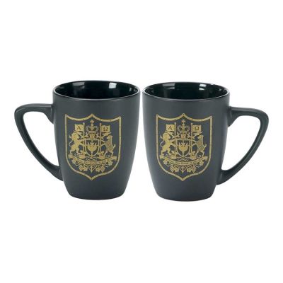 Mug Stoneware 14oz. Coat of Arms (Pack of 2) - 603799592550 - MUG-431