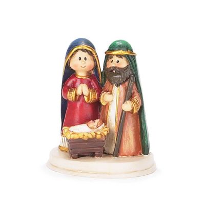 Nativity Resin 2 Inch Holy Family Pack of 12 - 603799248433 - CHNAT-500