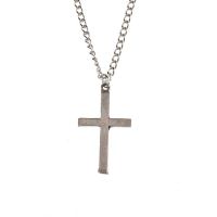 Necklace Pewter Box Cross 24 Inch Chain Gift Box