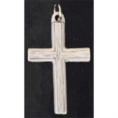 Necklace Pewter Grain Cross w/Chain - 714611022244 - 37-9311