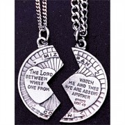 Necklace Pewter Miz-Pah Set, 2 Chains