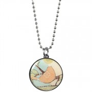 4pk -Necklace Silver His Eye On Sparrow Pack of 4