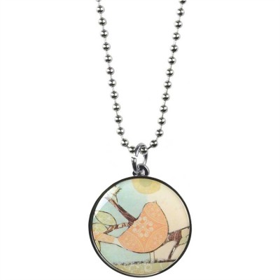 Necklace Silver His Eye On Sparrow Pack of 4 - 603799039222 - J-410