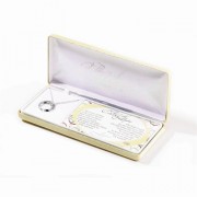 Necklace Silver Plated Circle of Hope 18 Inch