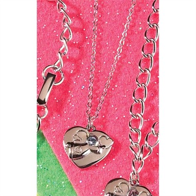 Necklace Silver Plated Heart/Angel Sapphire God s Girl Pack of 2 - 714611121589 - 30-2522