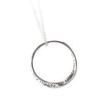 Necklace Silver Plated Inspiring John 14:6, 18 Inch Chain Pack of 2