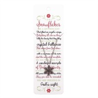 6pk -Necklace Snowflakes (Pack of 6)
