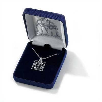 Necklace Sterling Silver Antioch Cross 18 Inch Chain - 714611126775 - 73-9040