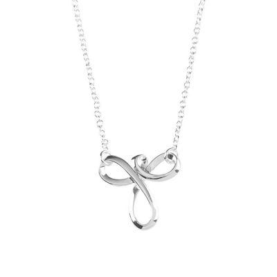 Necklace Sterling Silver Mobius Angel 18" Chain - 714611188278 - 73-2541