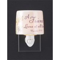 3pk -Nite Light-4.5 Inch Ceramic-A Friend Loves (Pack of 3) 3pk -Nite Light-4.5 Inch Ceramic-A Friend Loves (Pack of 3)