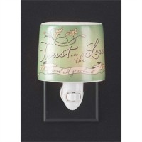 3pk -Nite Light 4.5 Inch Ceramic-Trust in the Lord (Pack of 3) 3pk -Nite Light 4.5 Inch Ceramic-Trust in the Lord (Pack of 3)