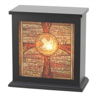 Nitelight Box MDF Black 8x8 Inch Protect Me Holy Spirit