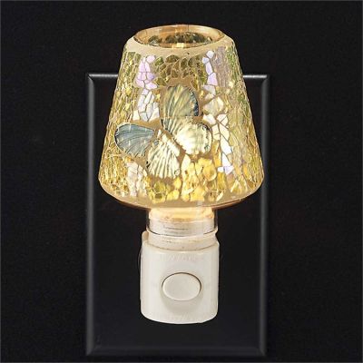 Nitelight Glass/Mosaic Cross Butterfly Pack of 2 - 603799527743 - NL-602