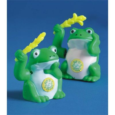 Novelty-Wind Up Frog-Green Children s Toy (Pack of 24) - 603799295673 - N-516