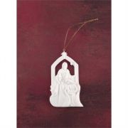 Ornament Resin Holy Family Christmas Pack of 3