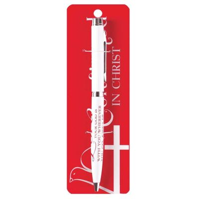 Pen Confirmed In Christ (Pack of 4) - 603799002189 - W-379