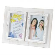 Photo Frame 11.5x8.5 Inch MDF Soul Sisters You and Me (Pack of 2)