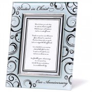 2pk -Photo Frame Glass Anniversary (Pack of 2)