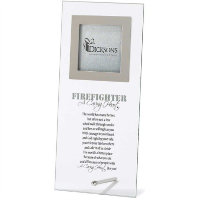 Photo Frame Glass Firefighter Pack of 3 - 603799502108 - PF-62
