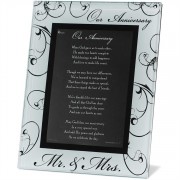 2pk -Photo Frame Glass Our Anniversary (Pack of 2)