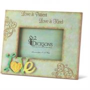Photo Frame Resin 7.5 Square Love Pack of 2