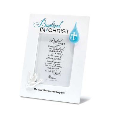Photo Frame Resin Baptized Acts 2:38, Pack of 2 - 603799547246 - PFR-63