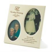 Photo Frame Resin Fifty Years Ago Pack of 2