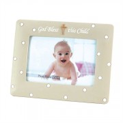 2pk -Photo Frame Tabletop Resin God Bless this Child, (Pack of 2) 2pk -Photo Frame Tabletop Resin God Bless this Child, (Pack of 2)