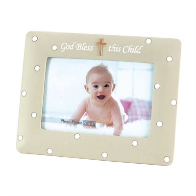 Photo Frame Tabletop Resin God Bless this Child, (Pack of 2) - 603799007580 - PFR-507