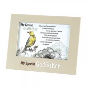 2pk -Photo Frame Tabletop Resin My Special Godfather (Pack of 2) 2pk -Photo Frame Tabletop Resin My Special Godfather (Pack of 2)
