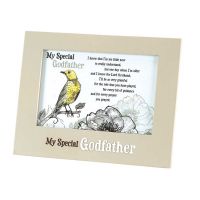 Photo Frame Tabletop Resin My Special Godfather (Pack of 2)