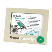 2pk -Photo Frame Tabletop Resin My Special Godmother (Pack of 2) 2pk -Photo Frame Tabletop Resin My Special Godmother (Pack of 2)